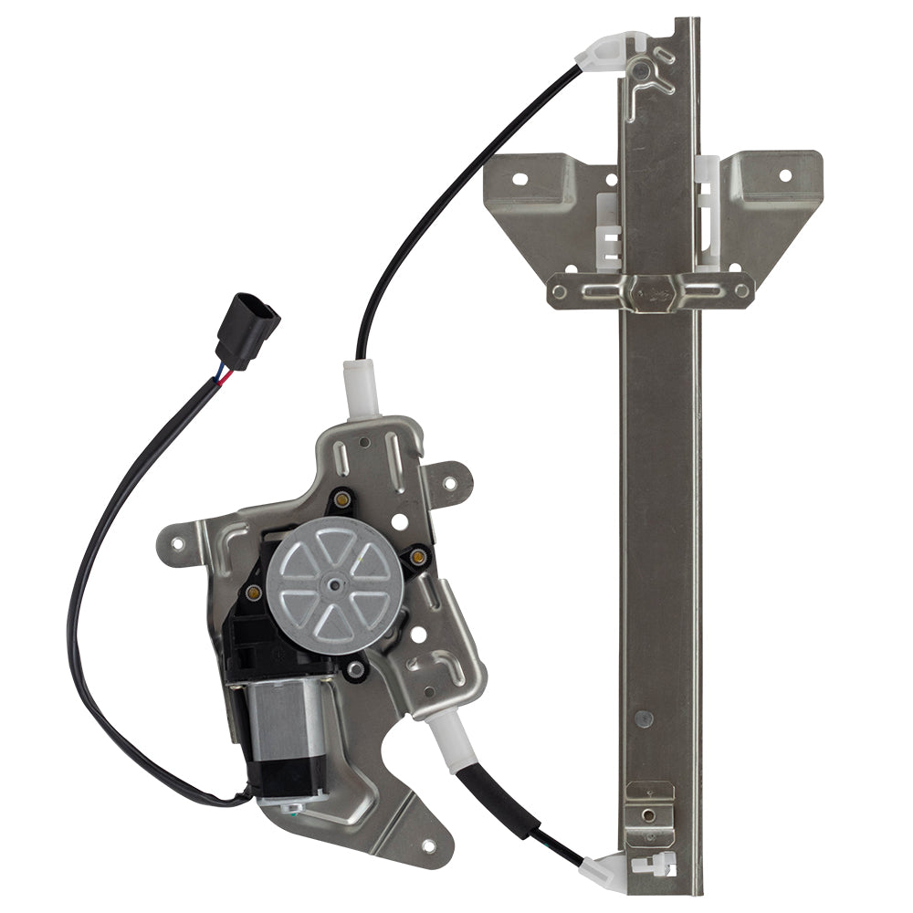 Brock Replacement Passenger Rear Power Window Regulator with Lift Motor Assembly Compatible with 99-05 Alero Grand Am Sedan 22730702