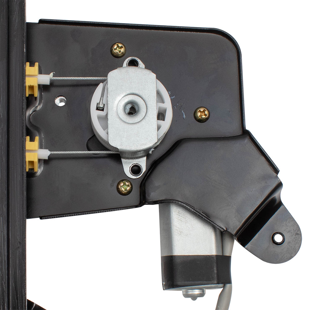 Brock Replacement Passenger Rear Power Window Regulator and Lift Motor Assembly Compatible with 2001-2007 Silverado Sierra Pickup Truck 19301980