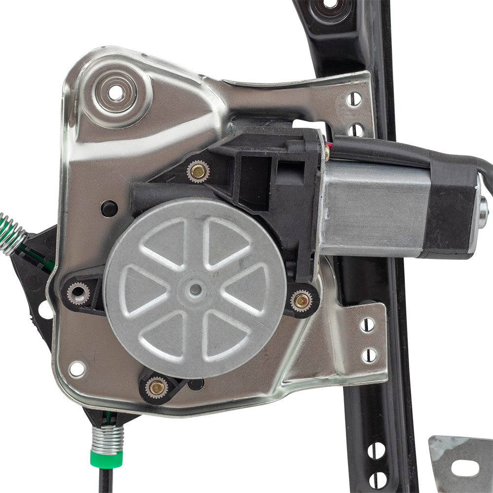 Window Regulator w/ Motor for 1999-2004 Alero Coupe Front for 1999-2005 Grand Am 22702141 Left GM1350126