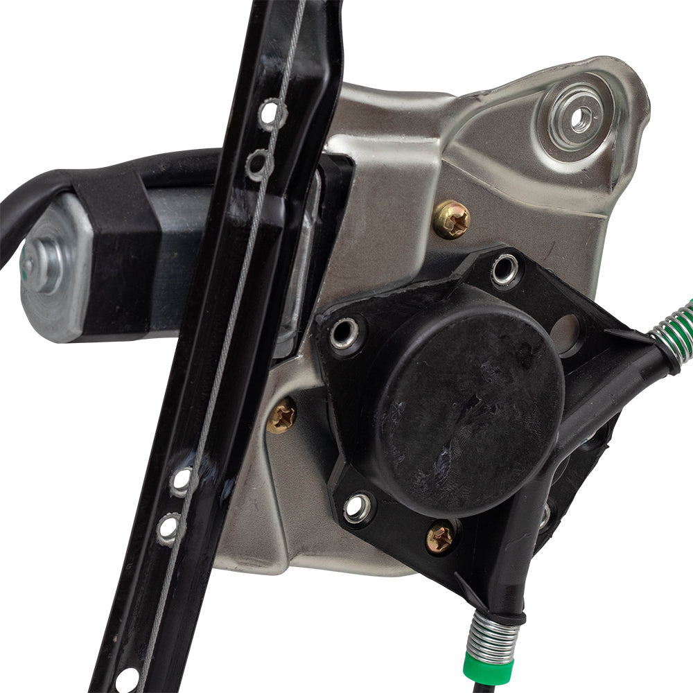 Window Regulator w/ Motor for 1999-2004 Alero Coupe Front for 1999-2005 Grand Am 22702141 Left GM1350126