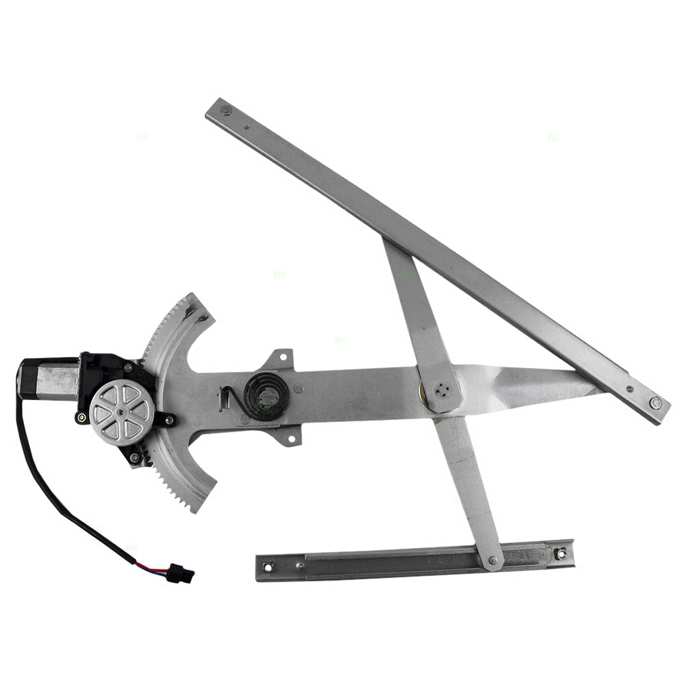 Brock Replacement Driver Front Power Window Regulator with Lift Motor Assembly Compatible with 92-97 Skylark Achieva Grand Am Coupe 16636617