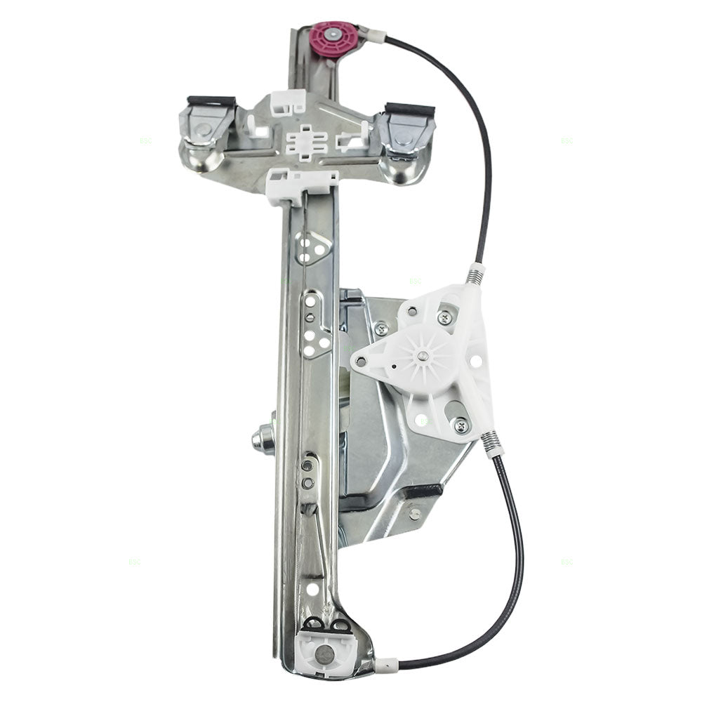 Brock Replacement Passenger Rear Power Window Regulator with Lift Motor Assembly Compatible with 2000-2005 DeVille 19244837