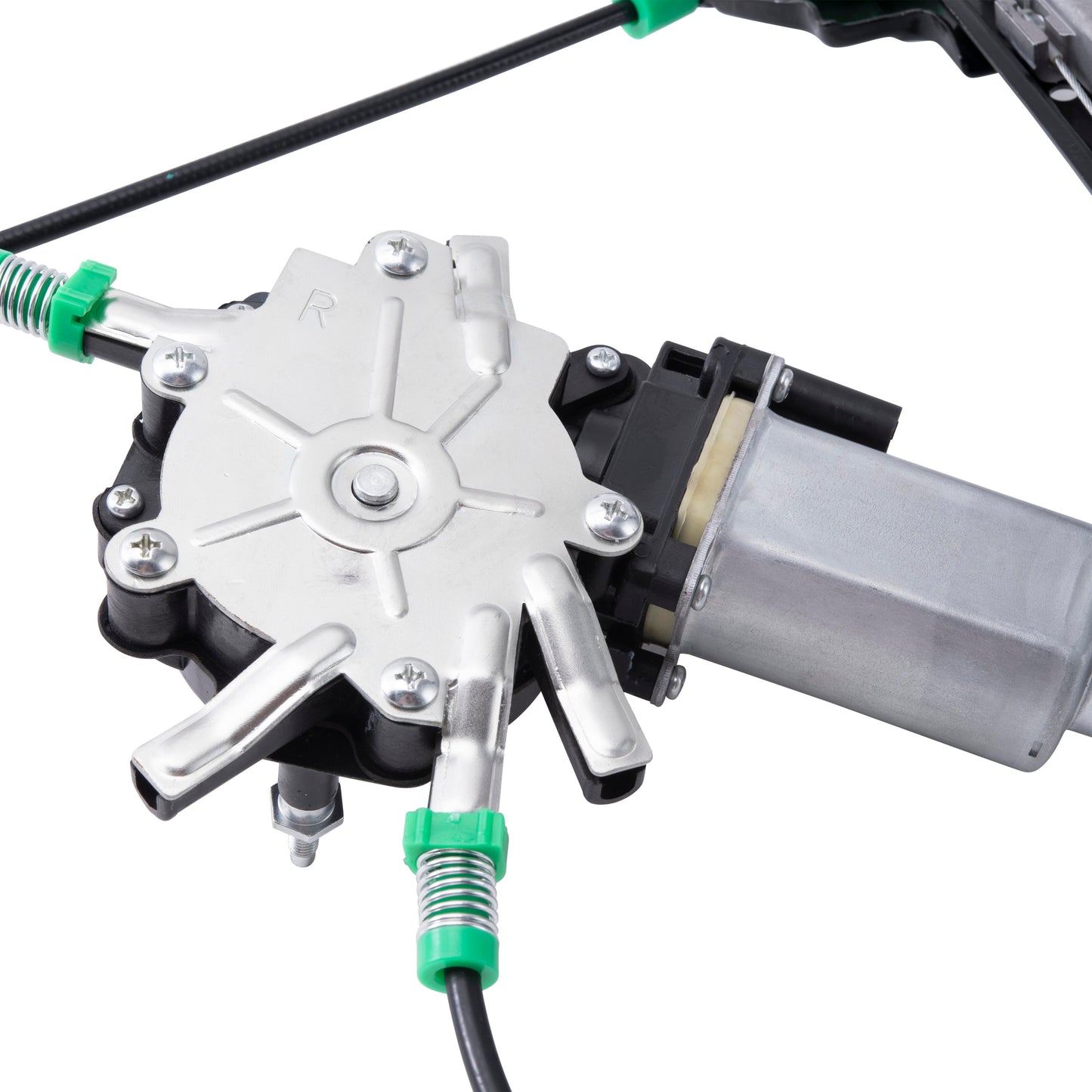 Window Regulator w/ Motor for 1997-2004 Corvette Front 10344131 Set GM1350156