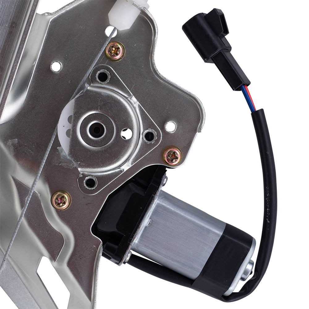 Brock Replacement Passenger Front Power Window Regulator with Lift Motor Assembly Compatible with 2000-2005 LeSabre 15231240