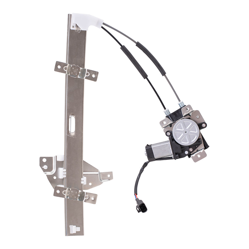 Brock Replacement Driver Front Power Window Regulator with Lift Motor Assembly Compatible with 1997-2003 Grand Prix Sedan 10315138