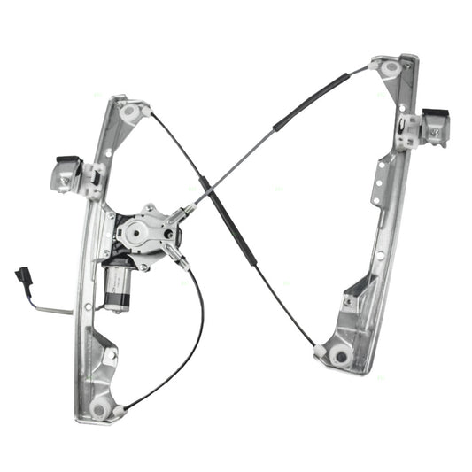 Window Regulator w/ Motor for 2004-2006 Grand Prix Sedan Front 15934641 Left GM1350152