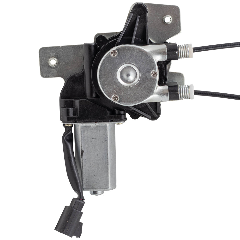 Brock Replacement Driver Rear Power Window Regulator with Lift Motor Assembly Compatible with 98-02 Regal Century Intrigue 10334399