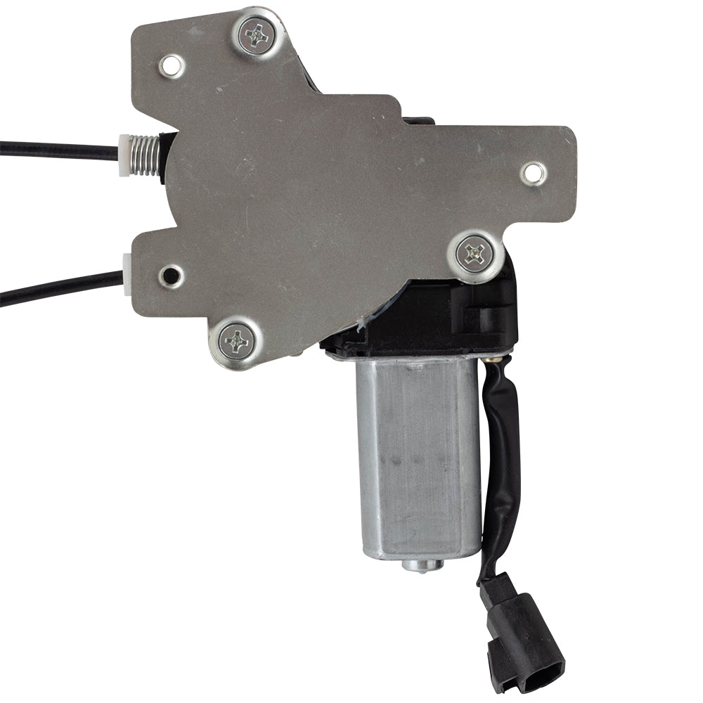 Brock Replacement Driver Rear Power Window Regulator with Lift Motor Assembly Compatible with 98-02 Regal Century Intrigue 10334399