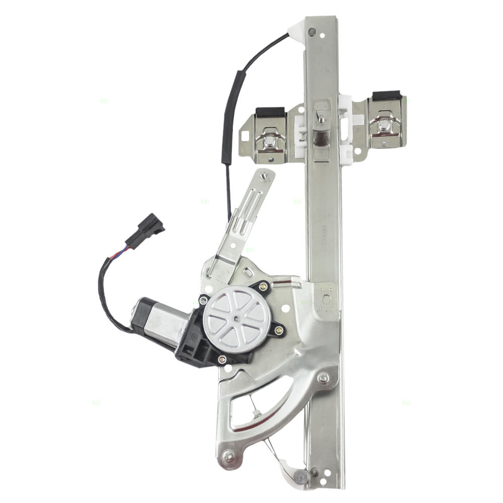 Brock Replacement Passenger Front Power Window Regulator with Lift Motor Assembly Compatible with 2000-2005 Bonneville 15231238