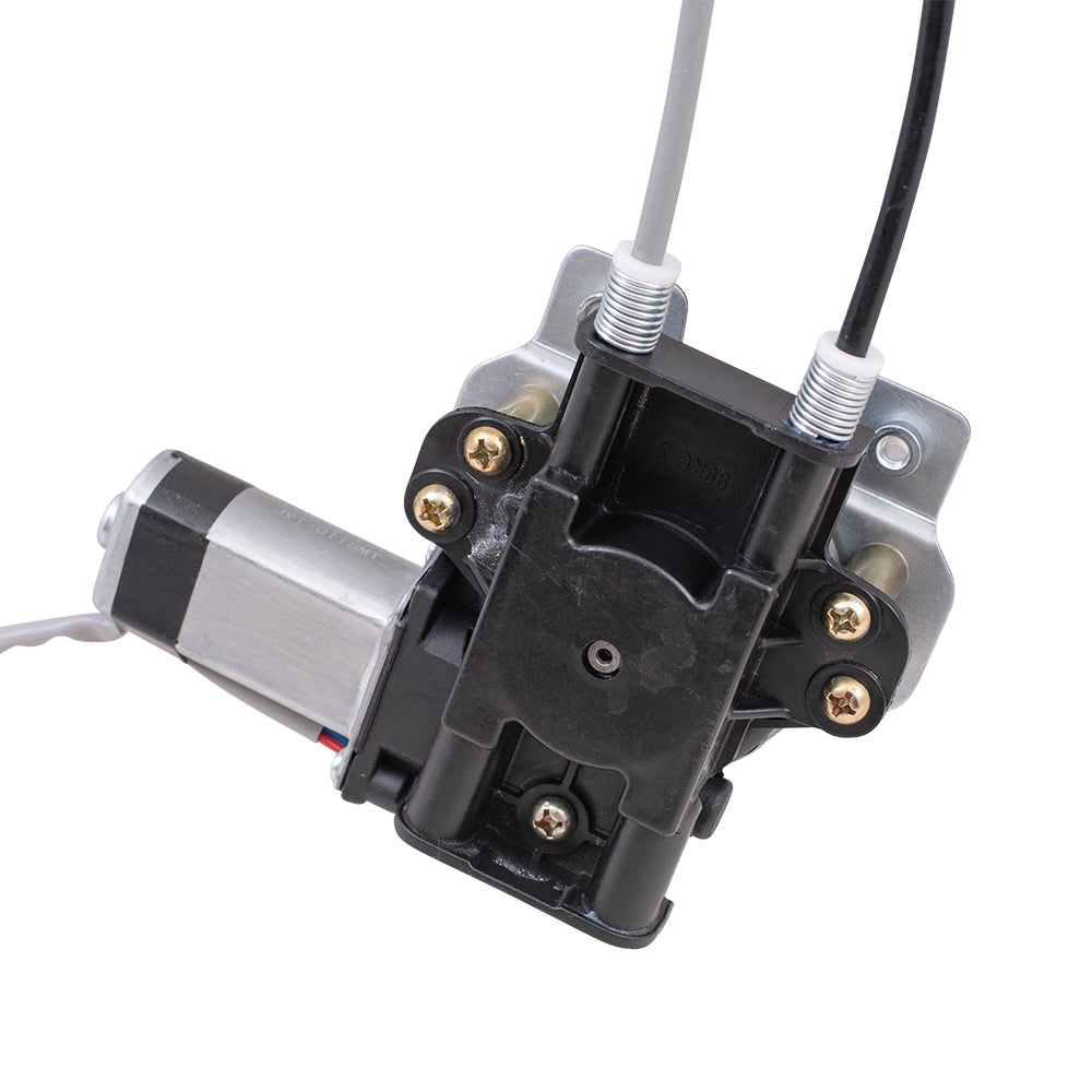 Brock Replacement Passenger Rear Power Window Regulator with Lift Motor Assembly Compatible with 1997-2003 Grand Prix Sedan 10321731