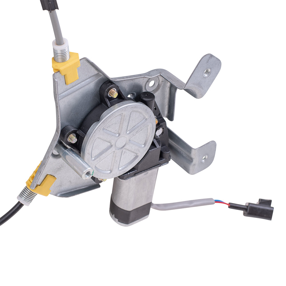 Brock Replacement Driver Rear Power Window Regulator with Lift Motor Assembly Compatible with 2007-2014 Tahoe Escalade Yukon & Yukon Denali 25885882