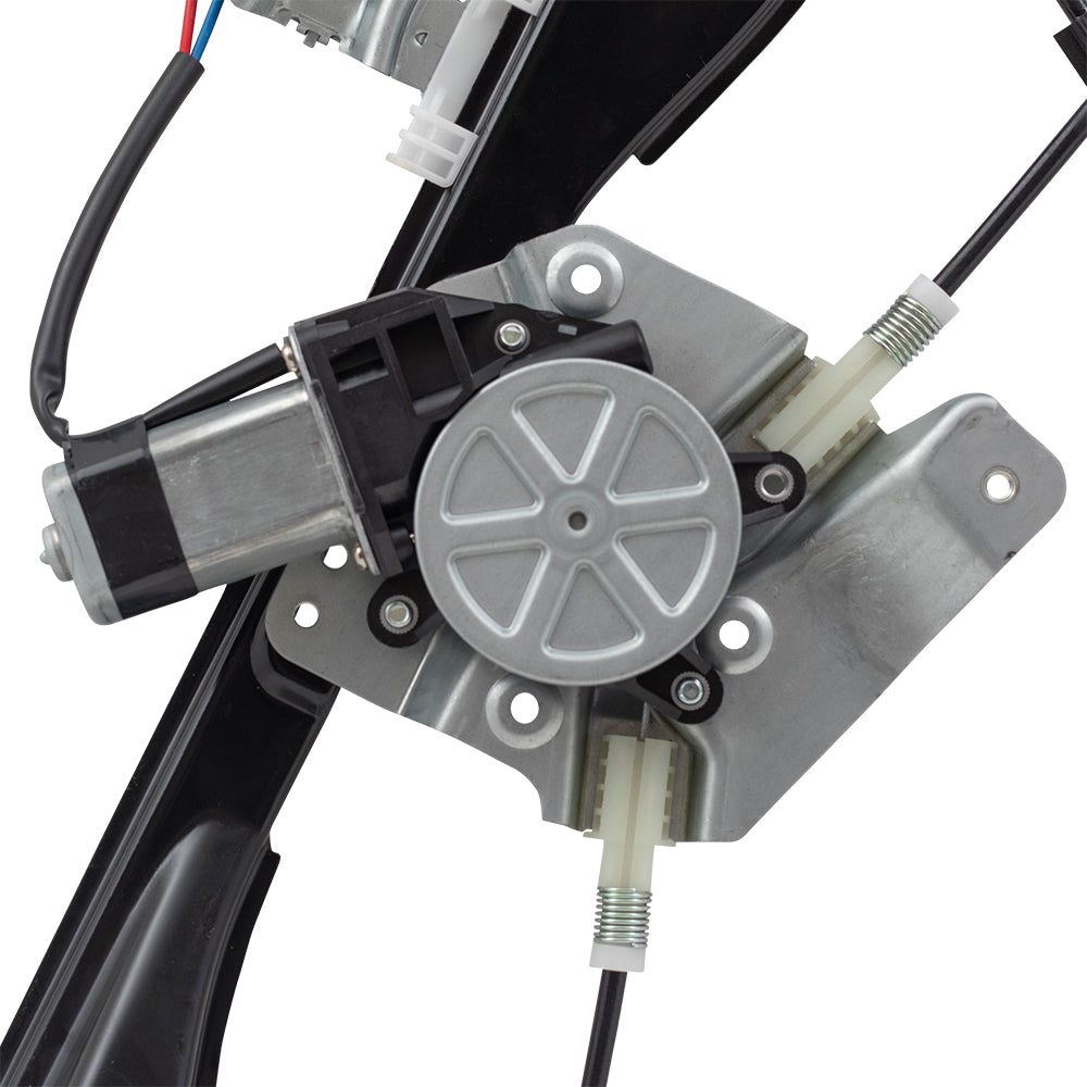 Brock Replacement Set Front Power Window Regulators with Lift Motors Compatible with 2008-2012 Malibu 25943968 25943967