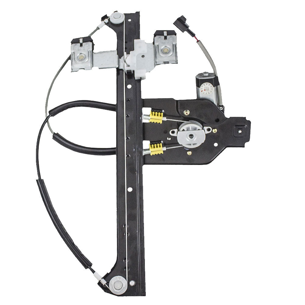 Window Regulator w/ Motor for 2002-2006 Trailblazer EXT Rear for 2004-2005 Envoy XUV for 2002-2006 Envoy XL for 2003-2006 Ascender 19301978 Right GM1551116