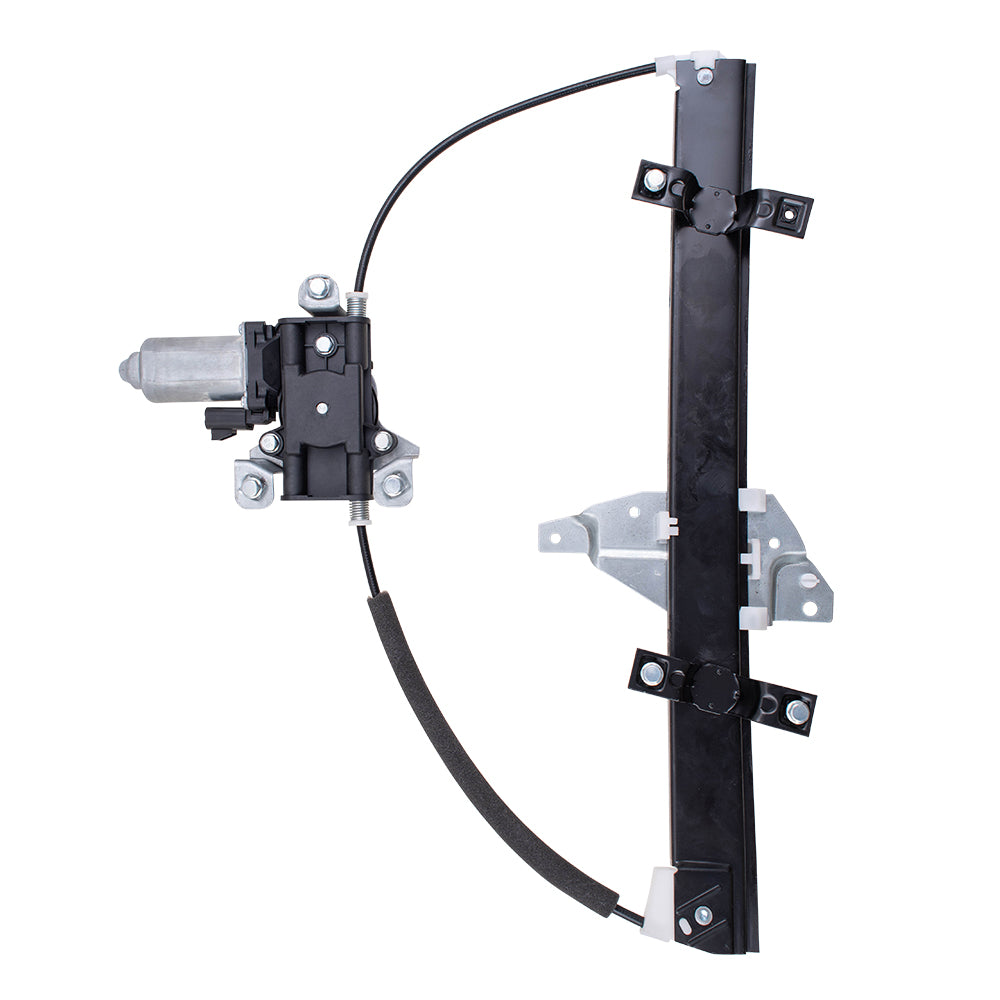 Brock Replacement Driver Front Power Window Regulator with Lift Motor Assembly Upgrade Style Compatible with 98-02 Intrigue Century Regal 10334397