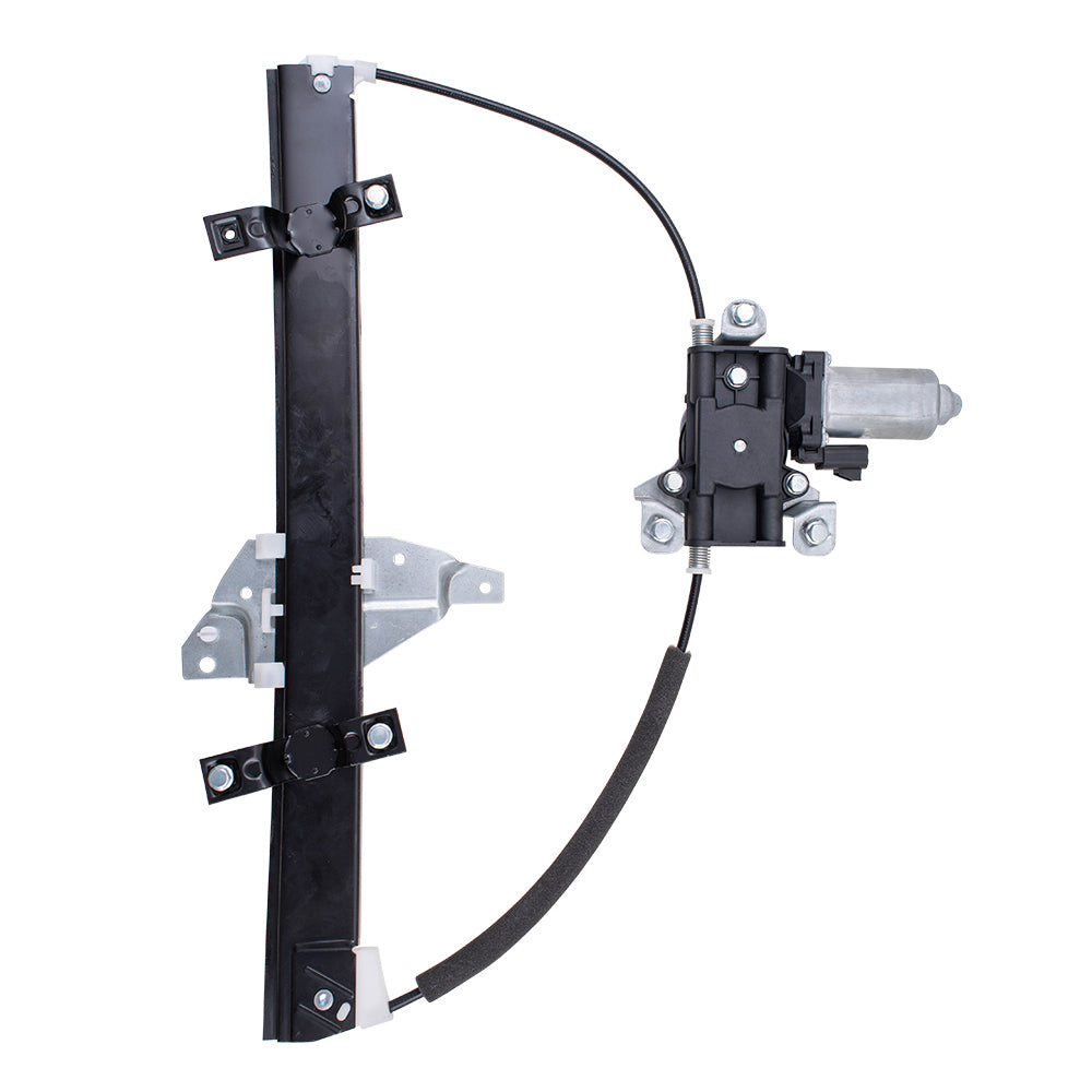 Brock Replacement Passenger Front Power Window Regulator and Lift Motor Assembly Upgrade Style Compatible with 98-02 Intrigue Century Regal