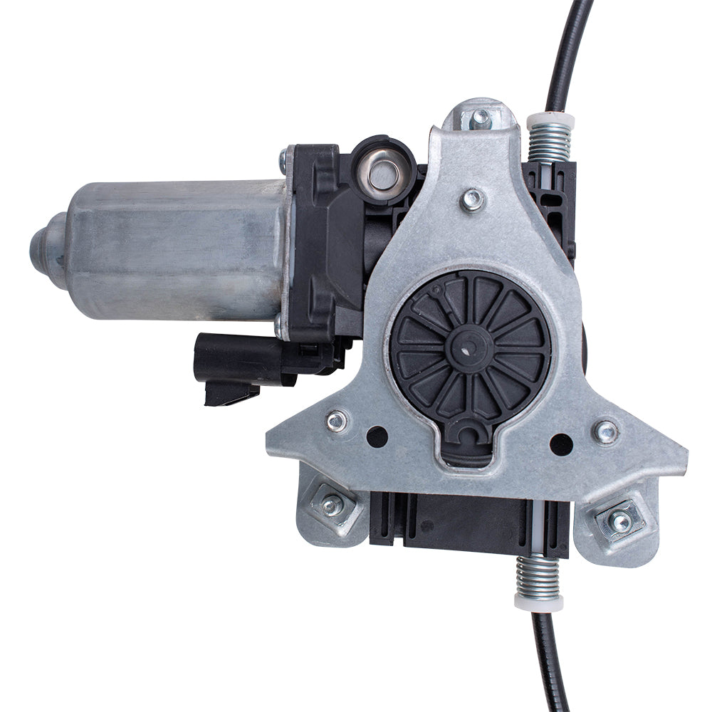 Brock Replacement Passenger Front Power Window Regulator and Lift Motor Assembly Upgrade Style Compatible with 98-02 Intrigue Century Regal
