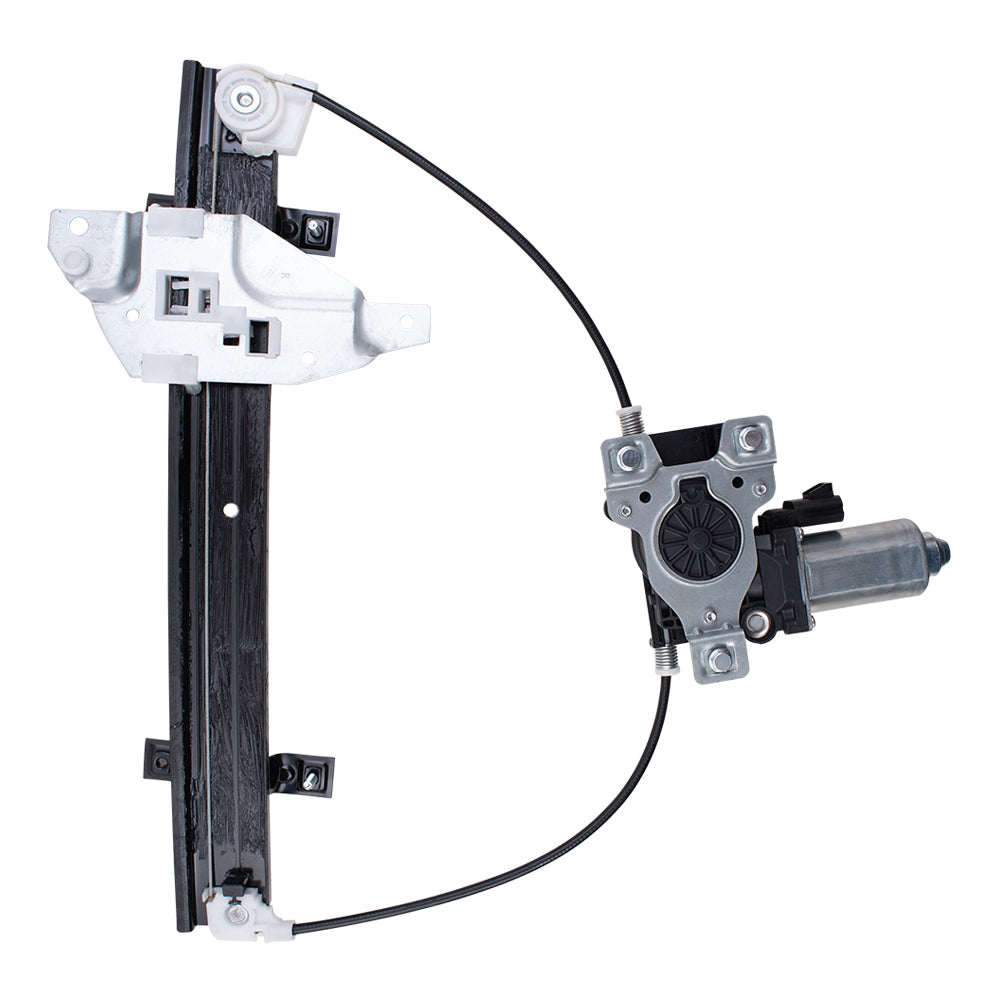 Brock Replacement Passenger Rear Power Window Regulator and Lift Motor Assembly Upgrade Style Compatible with 98-02 Intrigue Century Regal 10334398