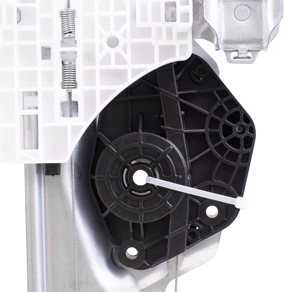 Brock Replacement Rear Passenger Side Power Window Regulator without Motor Compatible with 14-20 GM Truck