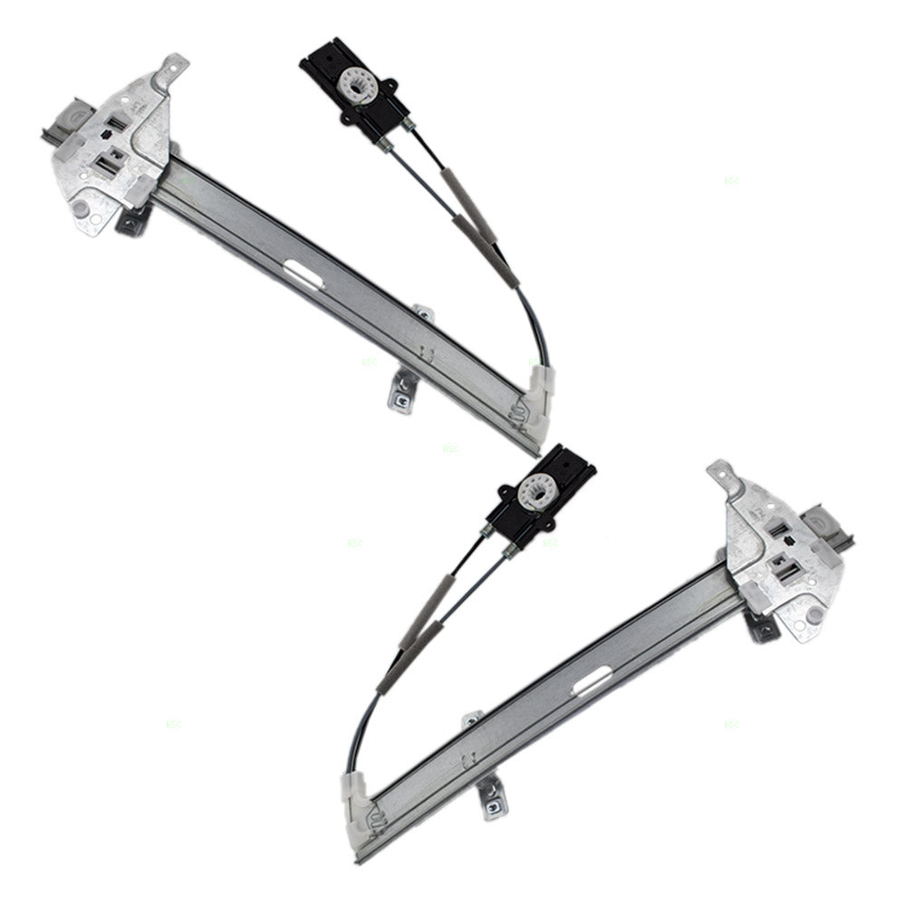 Window Regulator w/o Motor for 1997-2005 Century Front for 1997-2004 Regal for 1998-2002 Intrigue Set GM1350129