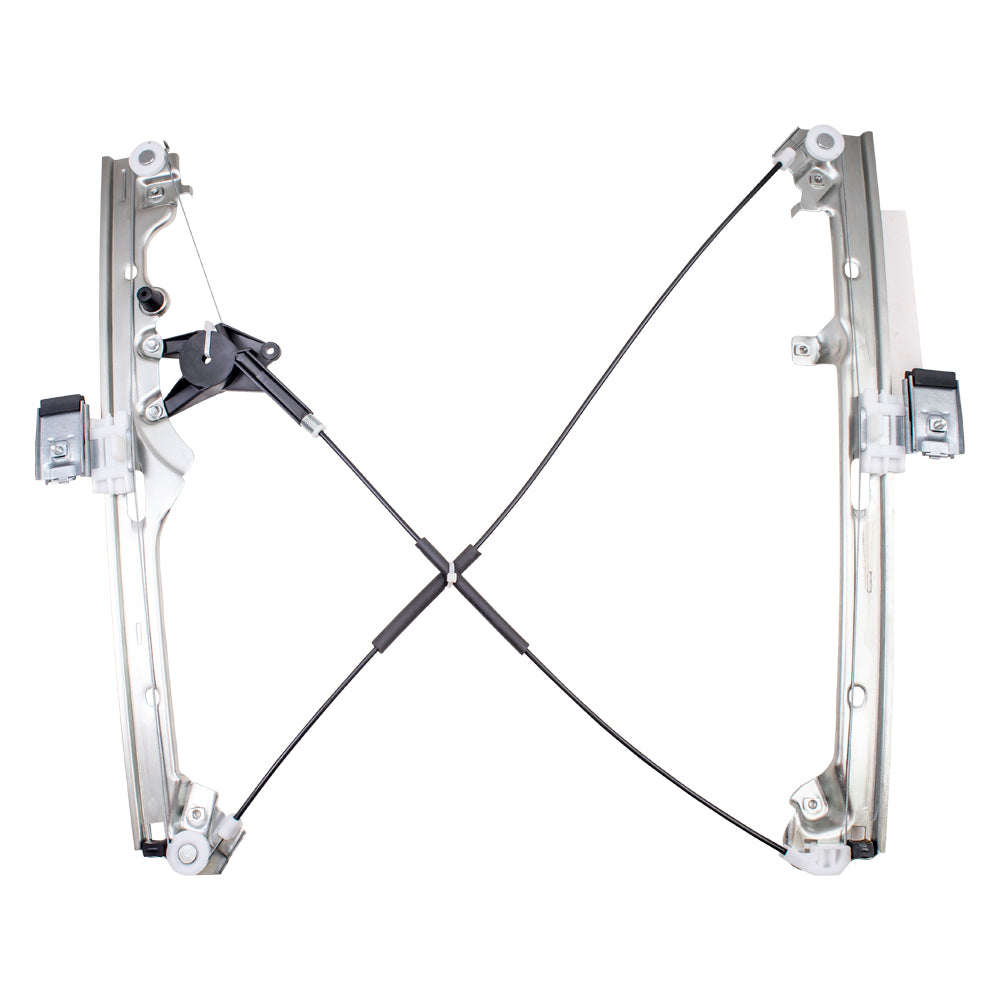 Window Regulator w/o Motor for 1999-2006 Silverado 1500 Front for 2001-2006 Silverado 1500 HD for 2000-2006 Tahoe for 2000-2006 Suburban 2500 for 2002-2006 Avalanche 2500 for 2001-2006 Sierra 3500