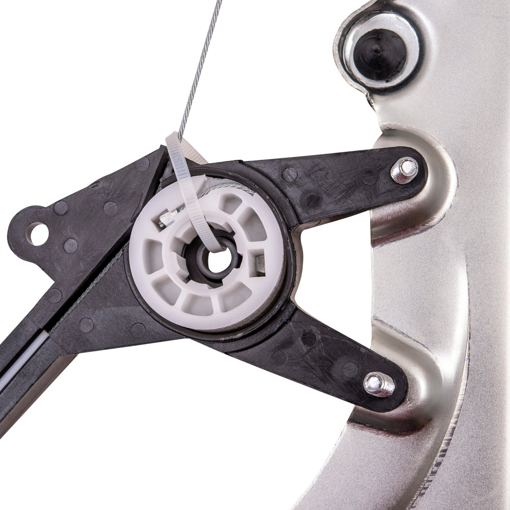 Window Regulator w/o Motor for 1999-2006 Silverado 1500 Front for 2001-2006 Silverado 1500 HD for 2000-2006 Tahoe for 2000-2006 Suburban 2500 for 2002-2006 Avalanche 2500 for 2001-2006 Sierra 3500