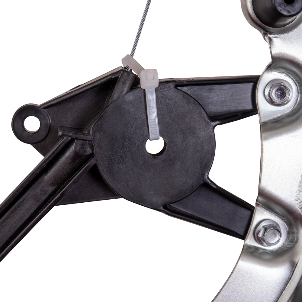 Window Regulator w/o Motor for 1999-2006 Silverado 1500 Front for 2001-2006 Silverado 1500 HD for 2000-2006 Tahoe for 2000-2006 Suburban 2500 for 2002-2006 Avalanche 2500 for 2001-2006 Sierra 3500