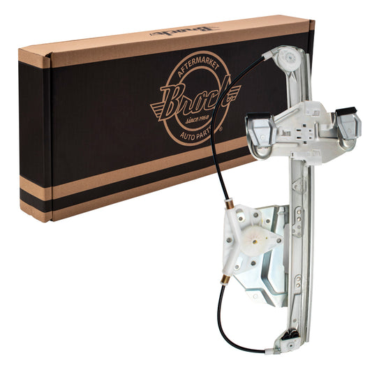 Window Regulator w/o Motor for 2000-2005 DeVille Rear 19244838 Left GM1550112