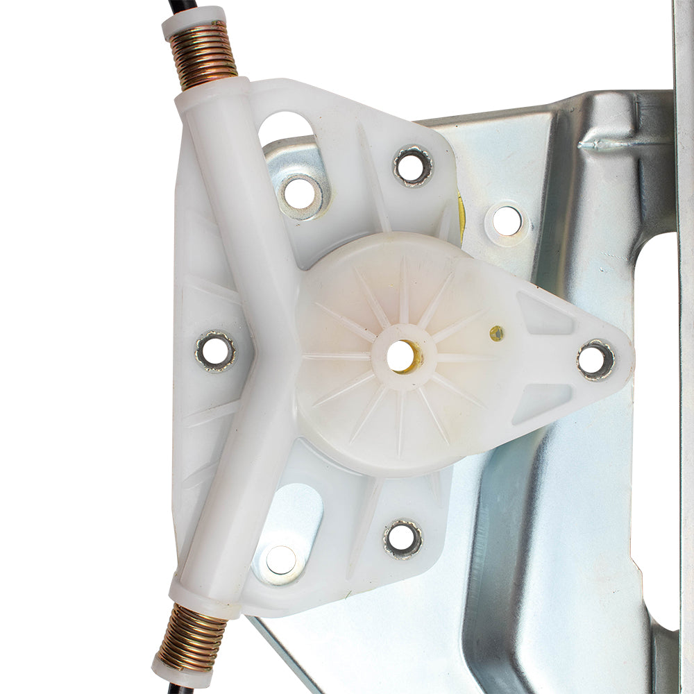 Brock Replacement Driver Rear Power Window Regulator without Motor Compatible with 2000-2005 DeVille 19244838