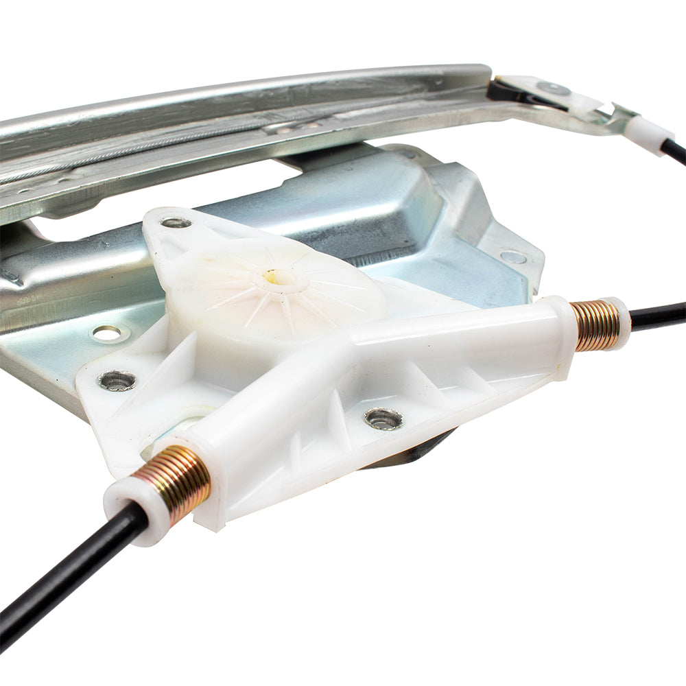Brock Replacement Driver Rear Power Window Regulator without Motor Compatible with 2000-2005 DeVille 19244838