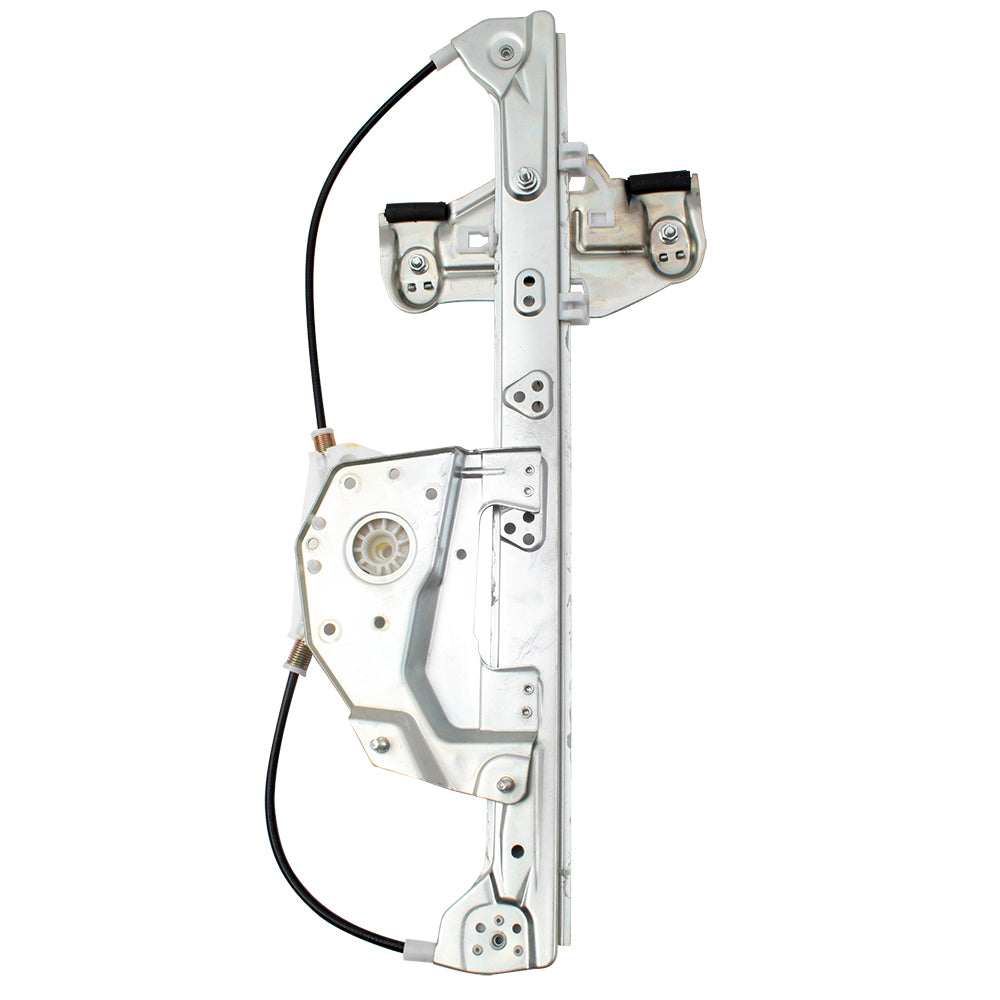 Brock Replacement Passenger Rear Power Window Regulator without Motor Compatible with 2000-2005 DeVille 19244837