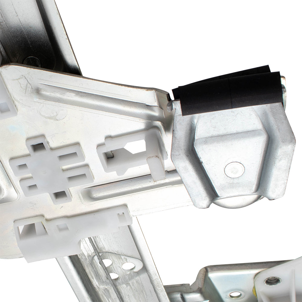 Brock Replacement Passenger Rear Power Window Regulator without Motor Compatible with 2000-2005 DeVille 19244837