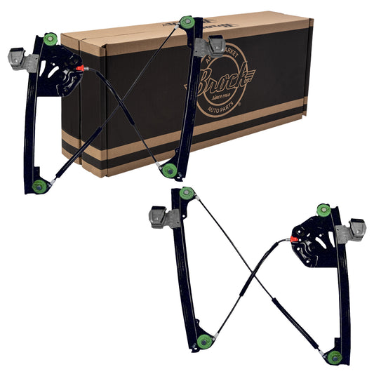 Window Regulator w/o Motor for 1998-2004 Seville Front Set GM1350166