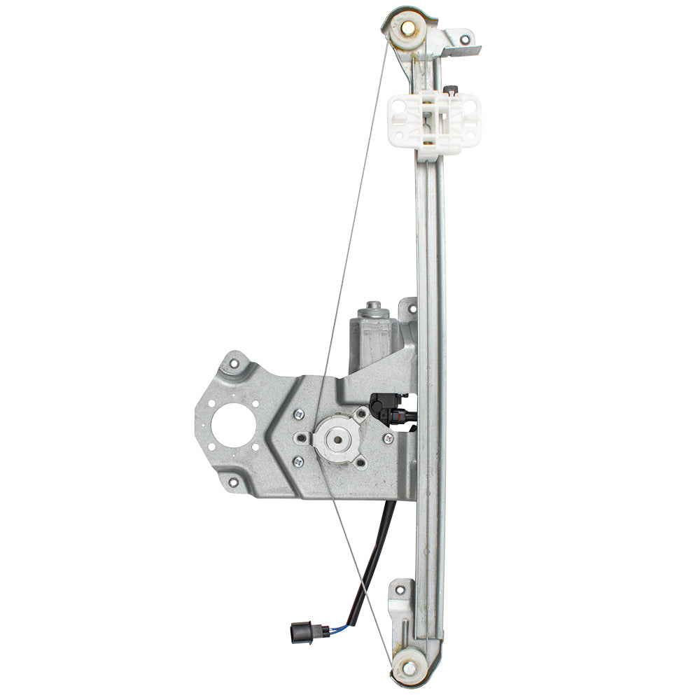 Brock Replacement Passenger Rear Power Window Regulator without Motor Compatible with 04-12 Colorado Canyon 06-08 i-Series Crew Cab Pickup Truck