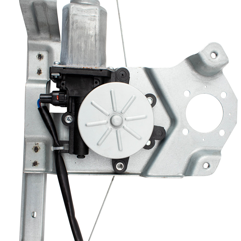 Brock Replacement Passenger Rear Power Window Regulator without Motor Compatible with 04-12 Colorado Canyon 06-08 i-Series Crew Cab Pickup Truck