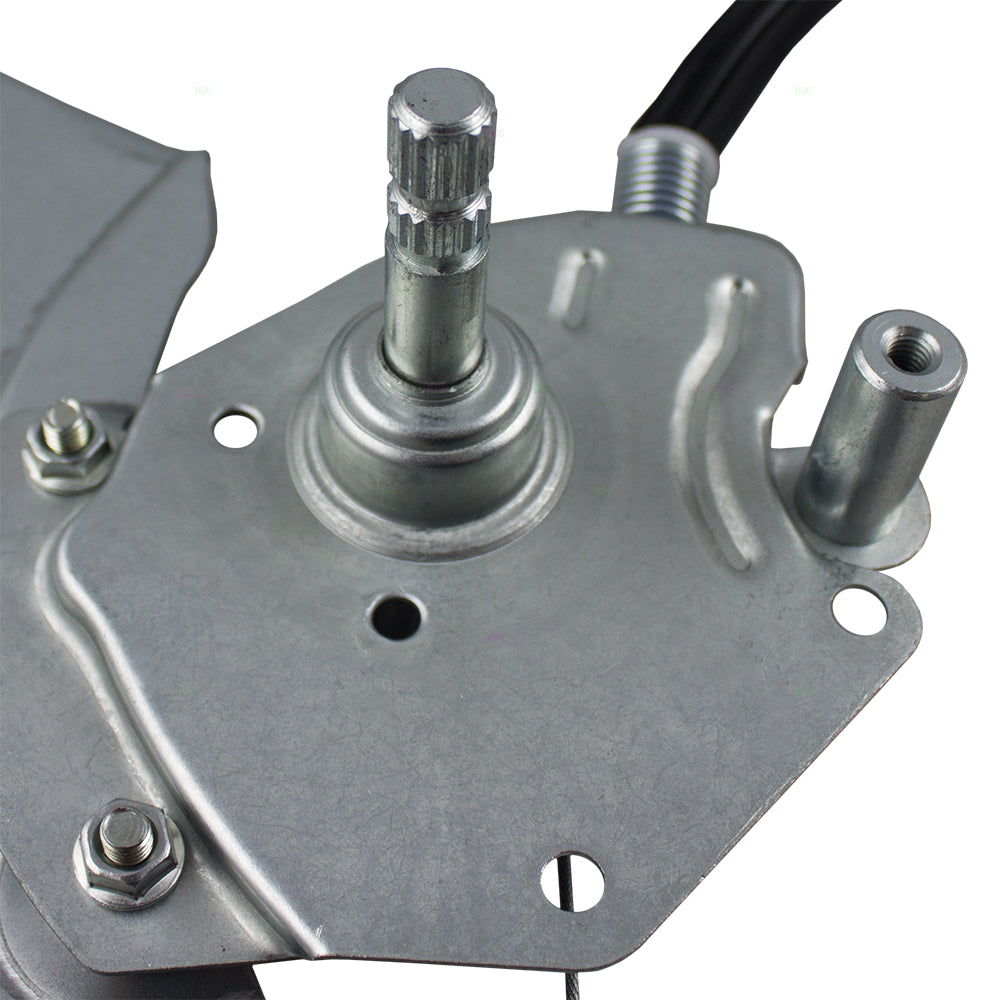 Manual Window Regulator for 2007-2013 Silverado 1500 Front for 2007-2014 Silverado 2500 for 2007-2014 Tahoe for 2007-2013 Suburban 2500 for 2014 Suburban for 2007-2008 Escalade 20914715 Set GM1350182