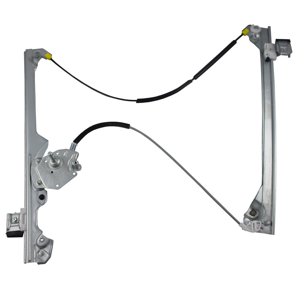 Brock Replacement Driver Front Manual Window Lift Regulator Compatible with 2007-2014 Silverado Sierra Pickup Truck 20914715