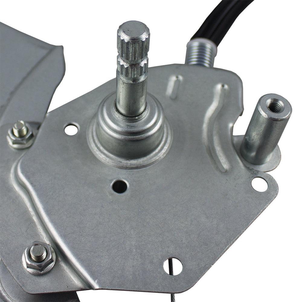 Manual Window Regulator for 2007-2013 Silverado 1500 Front for 2007-2014 Silverado 2500 for 2007-2014 Tahoe for 2007-2013 Suburban 2500 for 2014 Suburban for 2007-2008 Escalade 20914715 Left