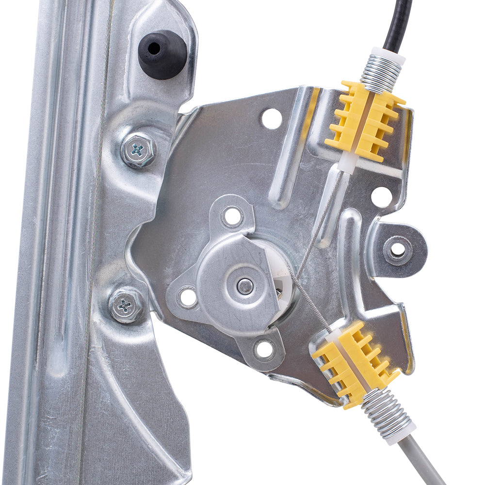 Brock Replacement Driver Front Manual Window Regulator Compatible with 1999-2007 Silverado Sierrra 2000-2006 Tahoe Yukon & XL Suburban