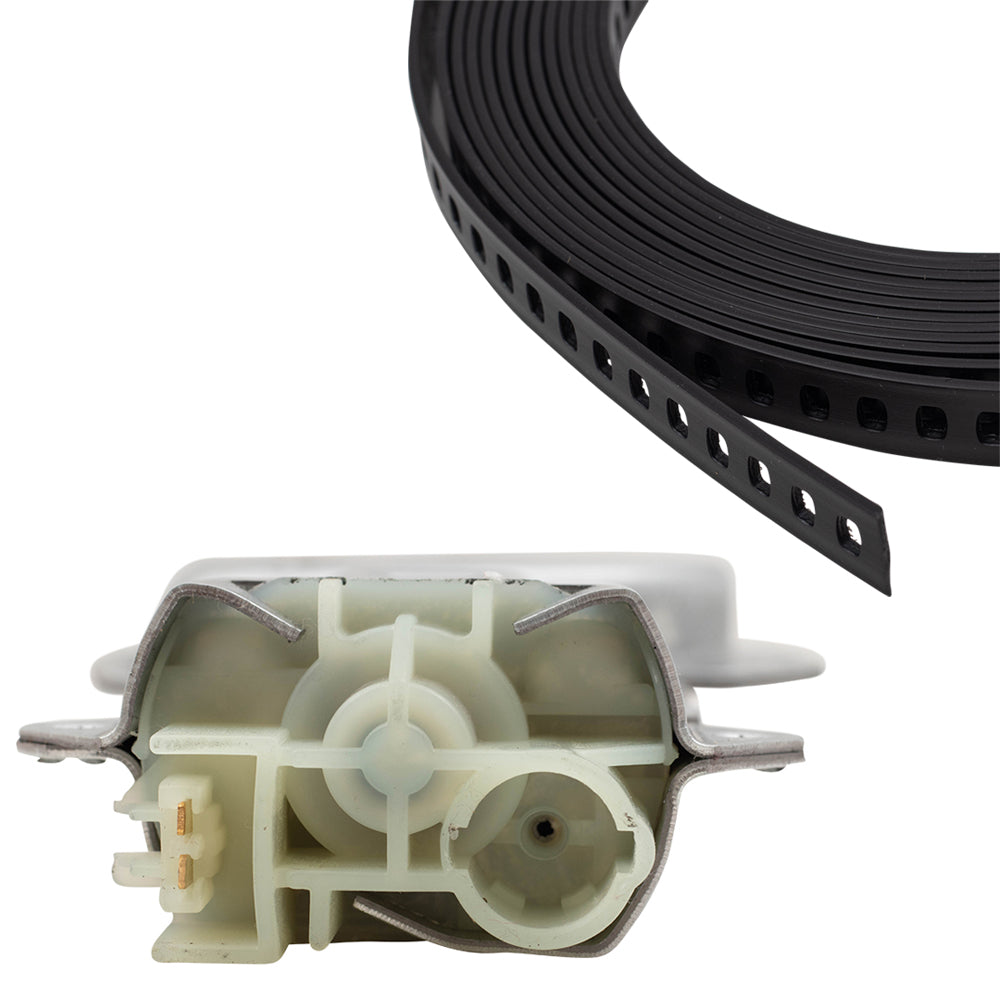 Brock Replacement 3 Pc Set of Power Window Lift Regulator Motors & Repair Tape 20' Black Plastic Roll Compatible with 1980-1991 LeSabre 12497971