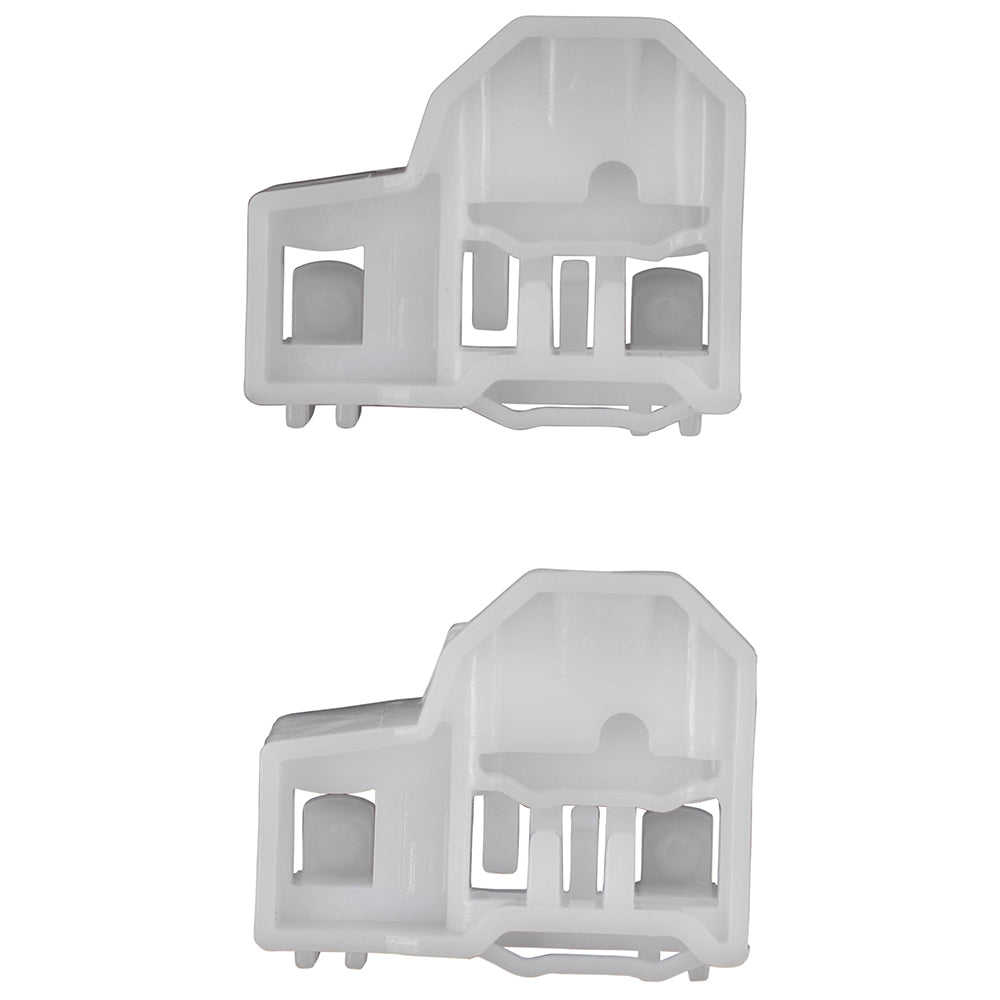 Brock Replacement Driver Set Front Window Lift Regulator Glass Guides Compatible with 1996-2005 Passat 22697622