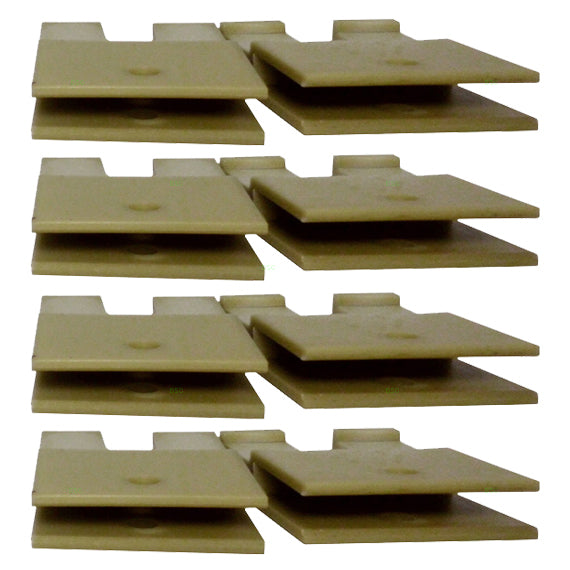 Regulator Hardware for 1995-2005 Cavalier Glass Sash 2pc Front=Rear for 1997-2003 Malibu for 2004-2005 Classic for 1997-1999 Cutlass for 1992-1998 Grand Am for 1995-2005 Sunfire 22541970