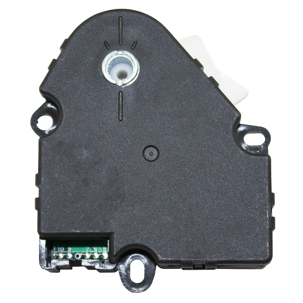 Brock Replacement HVAC Heater A/C Temperature Air Door Actuator Compatible with 9-7X Ascender Bravada Envoy Rainier Trailblazer 89018675