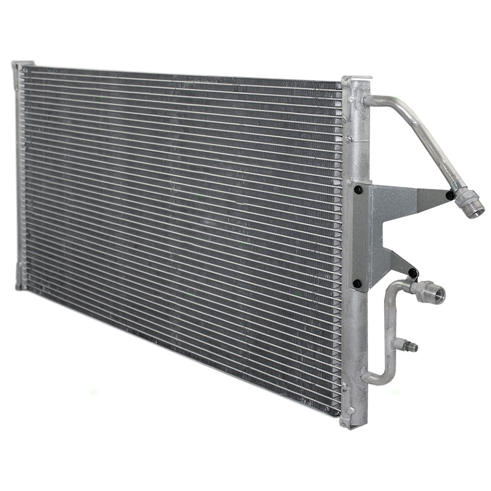 Brock Replement A/C Condenser Assembly Compatible with 1996-1999 Suburban Tahoe Yukon 52480034