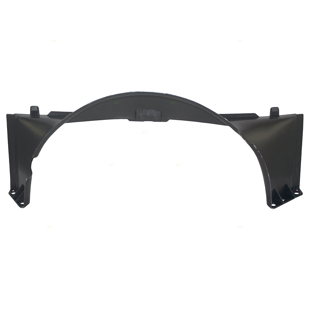Brock Replacement Radiator Fan Lower Shroud Compatible with S10 Blazer S10 Pickup Sonoma Envoy Bravada 6 cyl