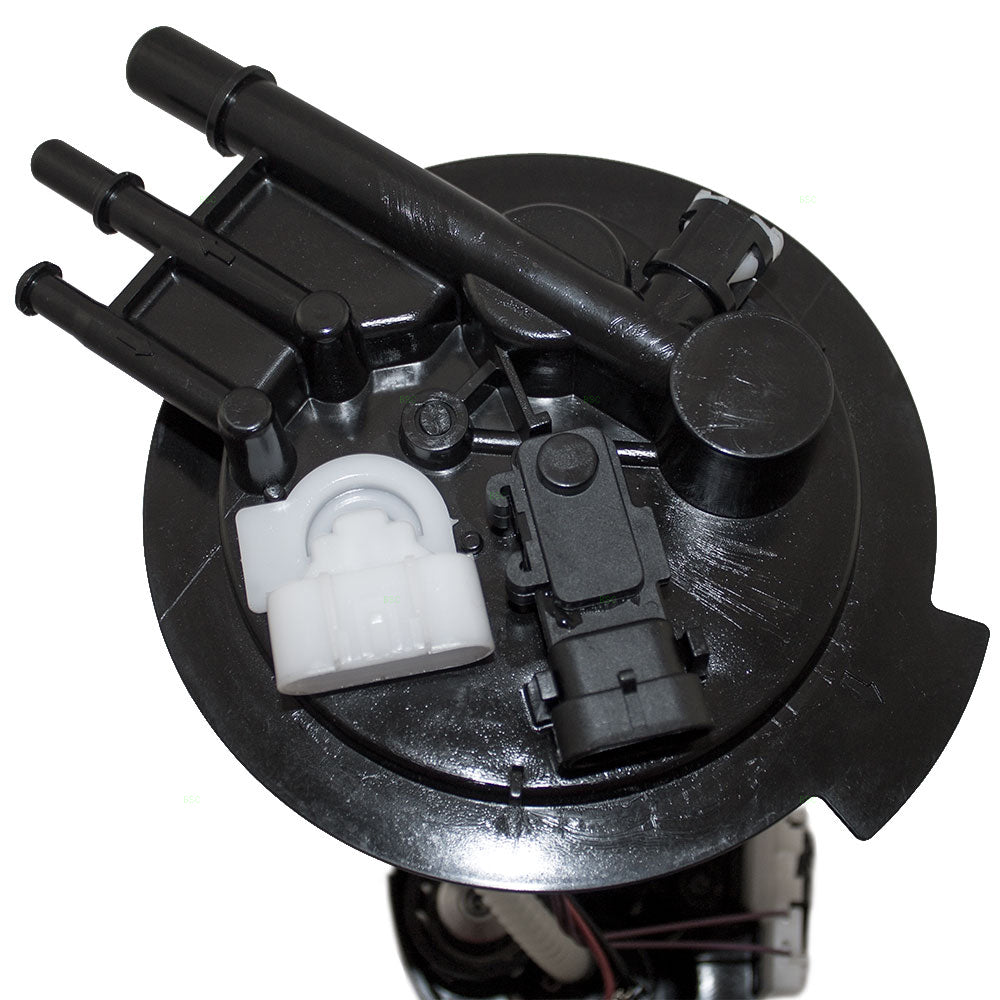 Brock Replacement Fuel Pump Module Assembly Compatible with 2007 2008 LaCrosse Impala Grand Prix 2007 Monte Carlo 3 Tube Ports with 2 Connectors