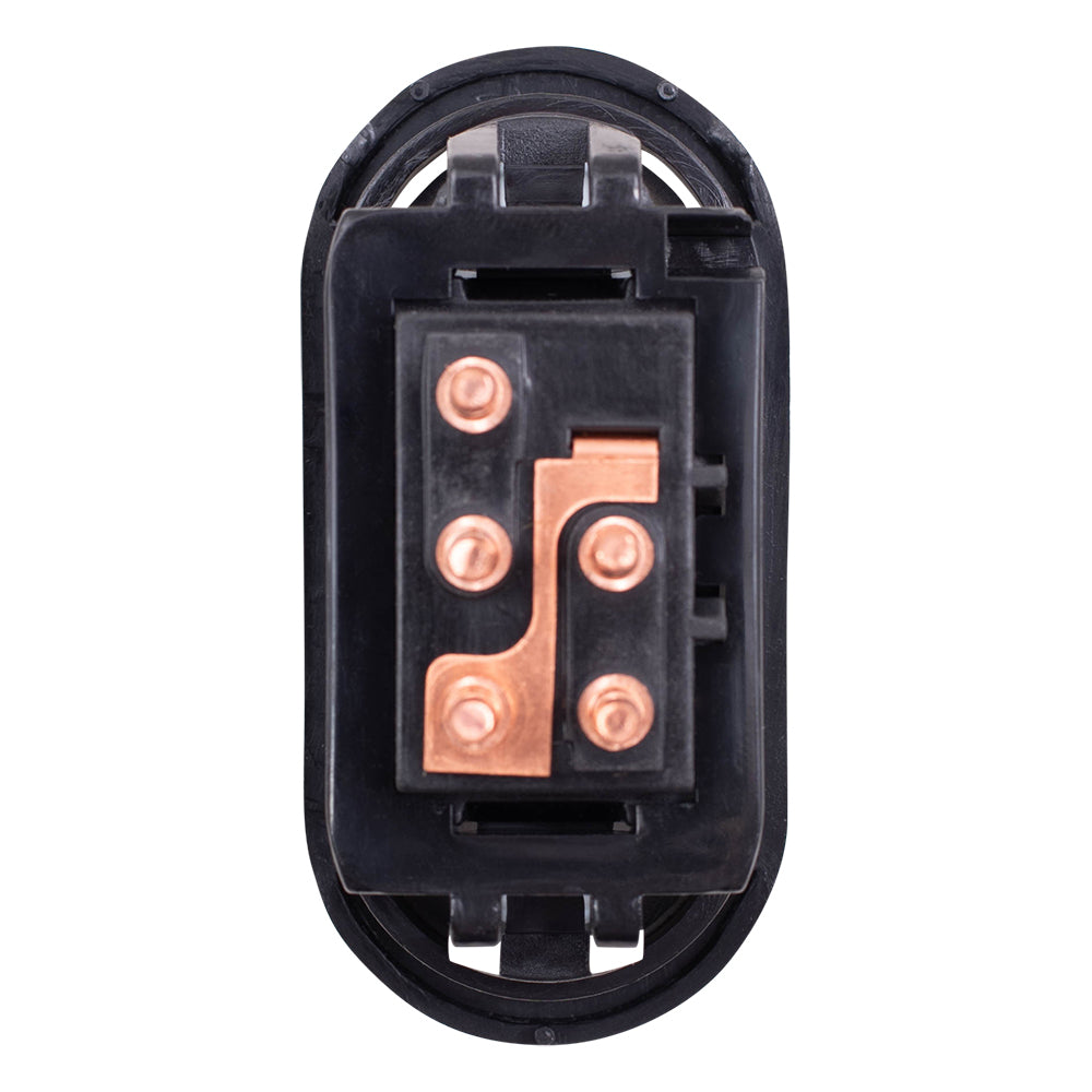 Brock Replacement Oval Window Switch Compatible with 90-94 Pickup Truck 22086337