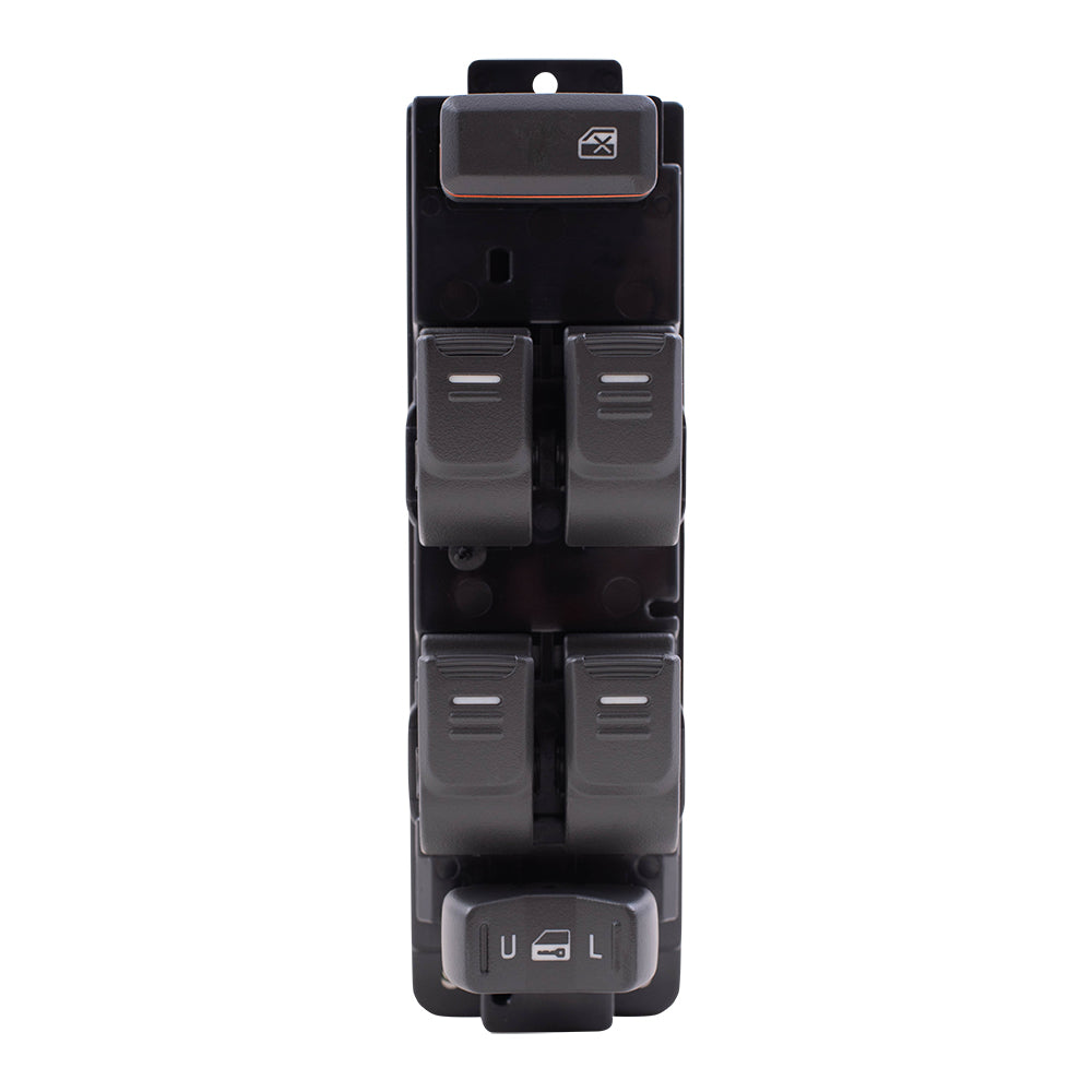 Brock Replacement Drivers Front Power Window Master Switch Compatible with 04-12 Pickup Truck SUV 8-25779-767-0