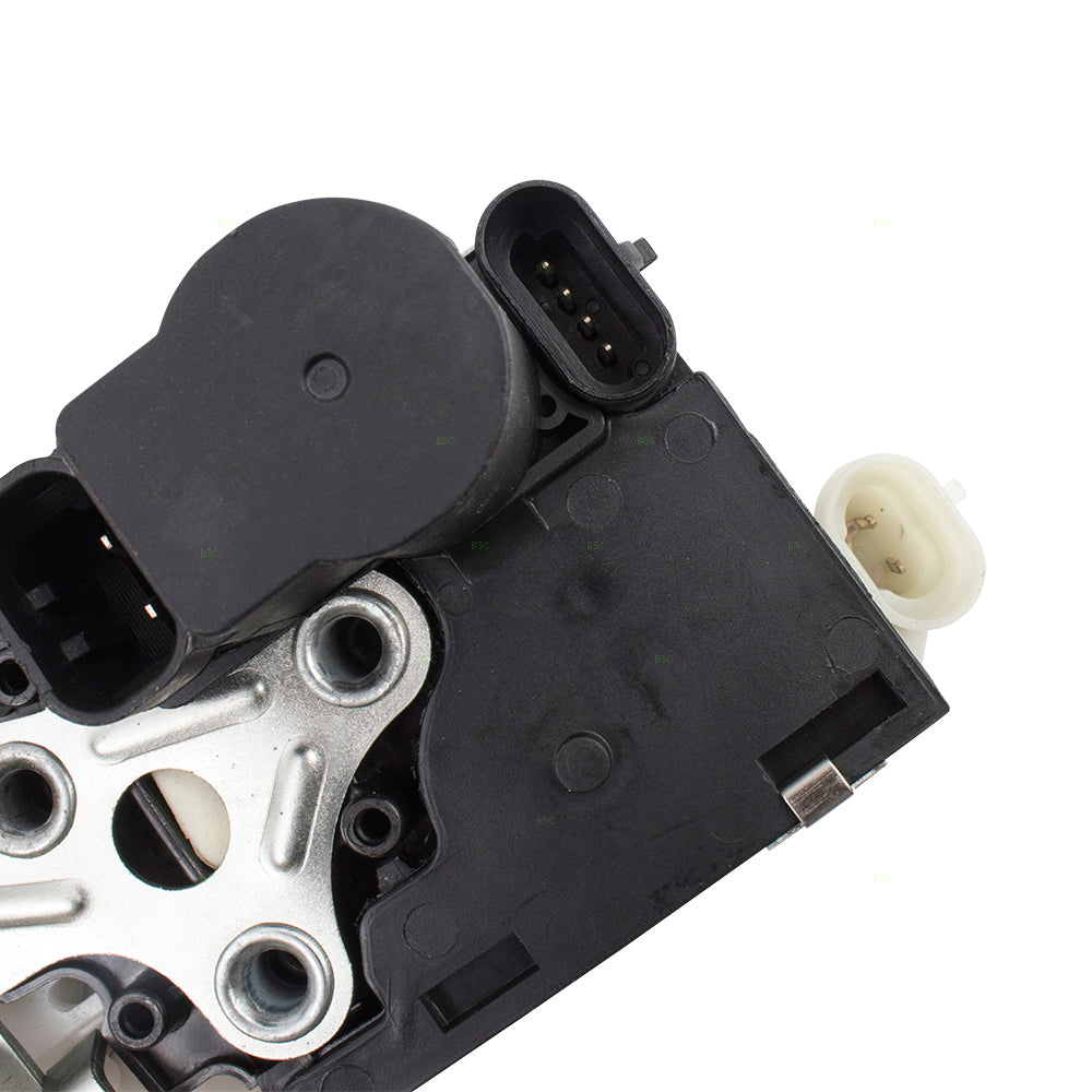Brock Replacement Set Front Door Lock Actuators & Integrated Latch Compatible with 2001-2003 Silverado Sierra Pickup Tahoe Yukon & XL Suburban