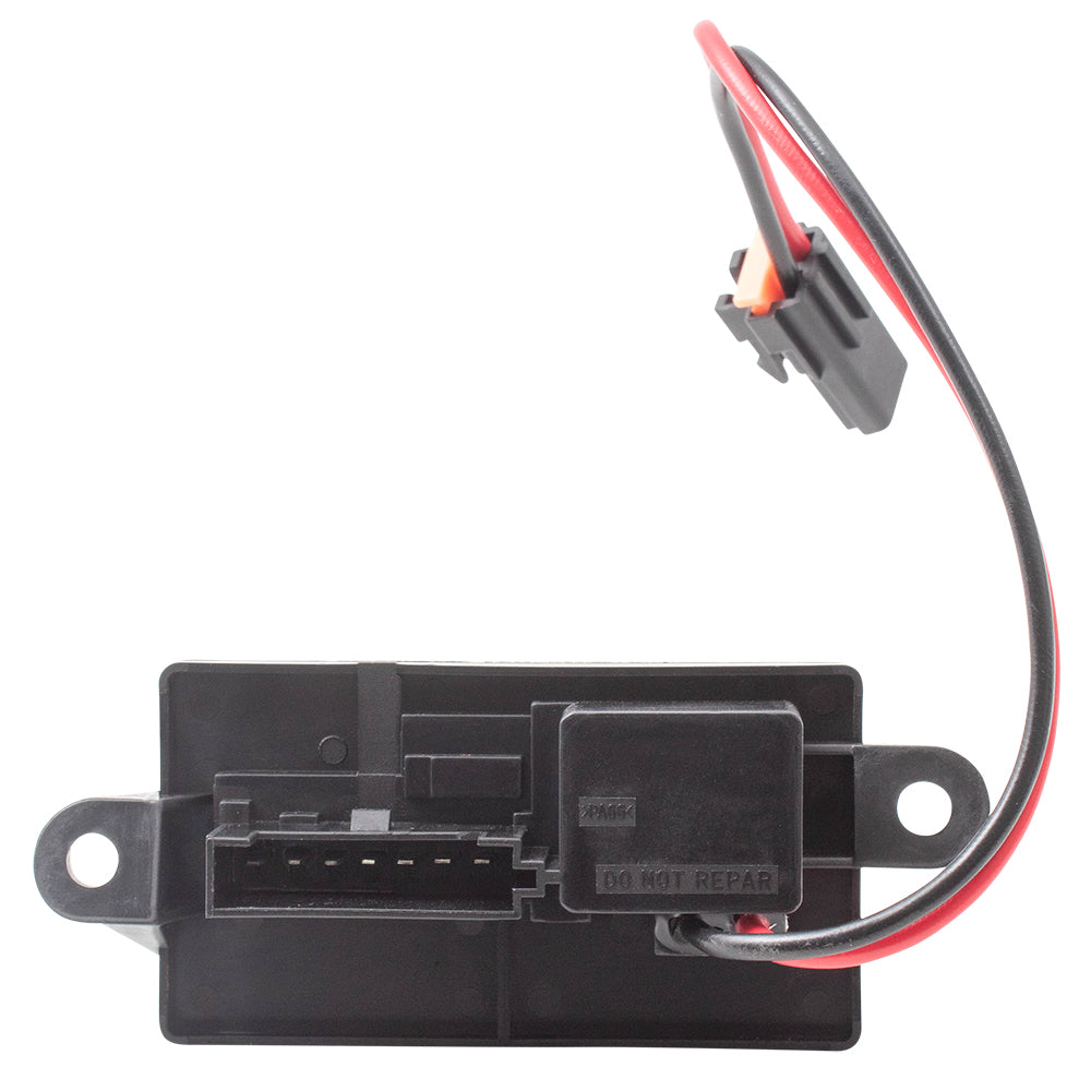 Brock Replacement Blower Motor Heater Resistor Compatible with 1999-2007 Silverado Sierra Pickup Truck with Manual A/C Control 15305077 22807122