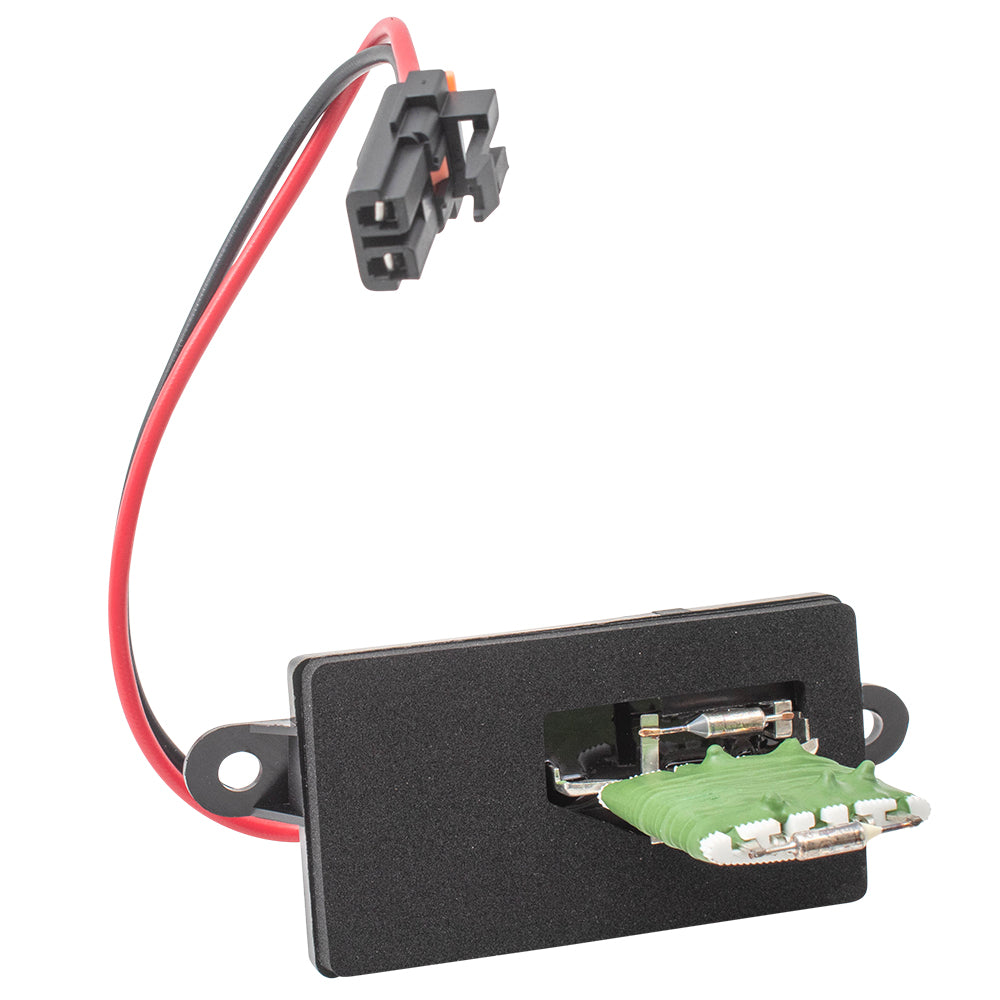Brock Replacement Blower Motor Heater Resistor Compatible with 1999-2007 Silverado Sierra Pickup Truck with Manual A/C Control 15305077 22807122